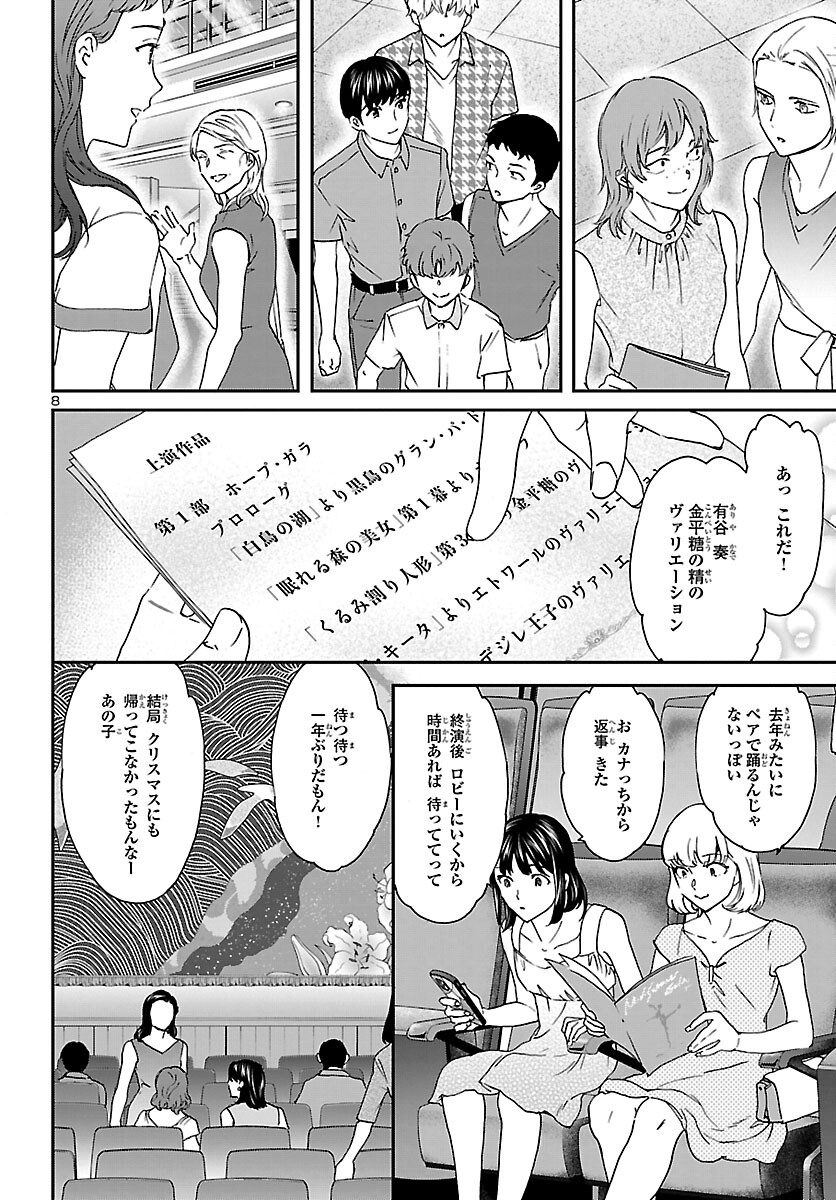 絢爛たるグランドセーヌ 第115話 - Page 8