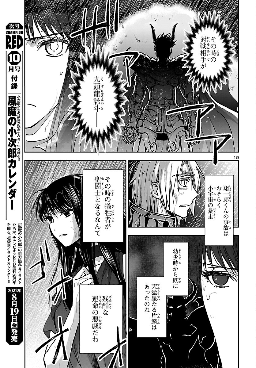 聖闘士星矢・冥王異伝 ダークウィング 第17話 - Page 19