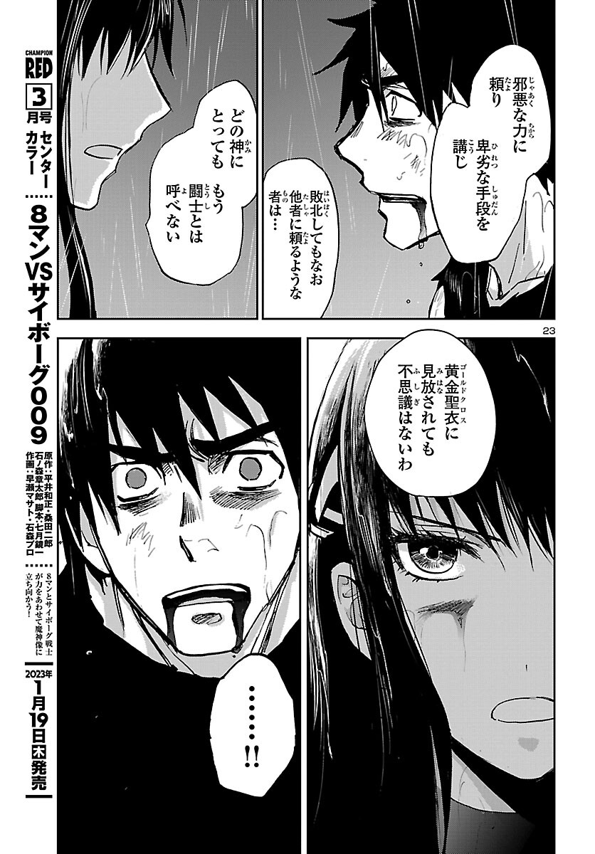 聖闘士星矢・冥王異伝 ダークウィング 第20話 - Page 23