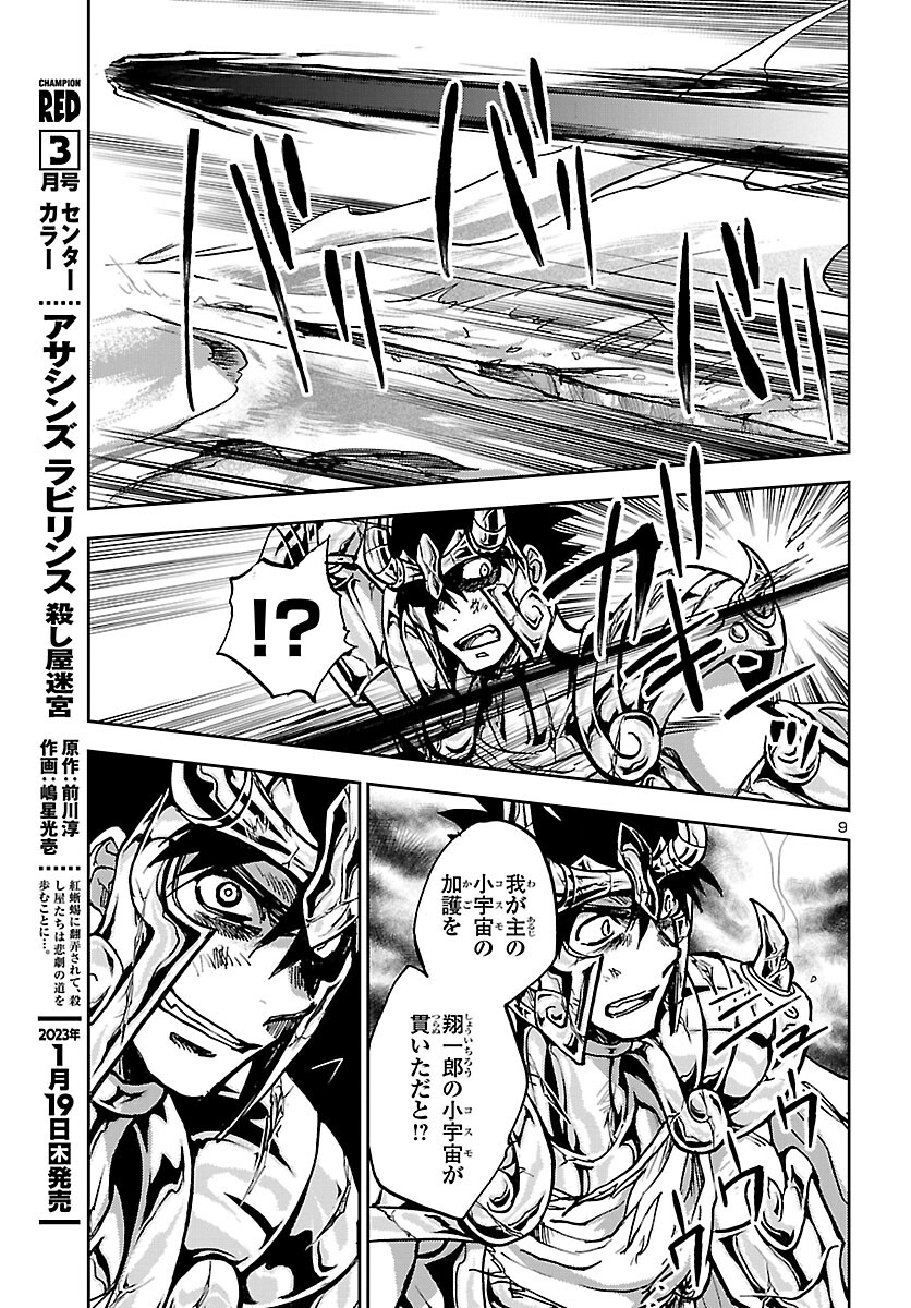 聖闘士星矢・冥王異伝 ダークウィング 第20話 - Page 9