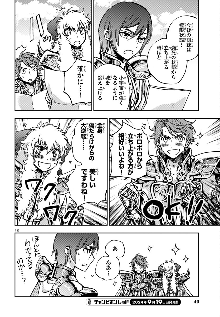 聖闘士星矢・冥王異伝 ダークウィング 第36話 - Page 12