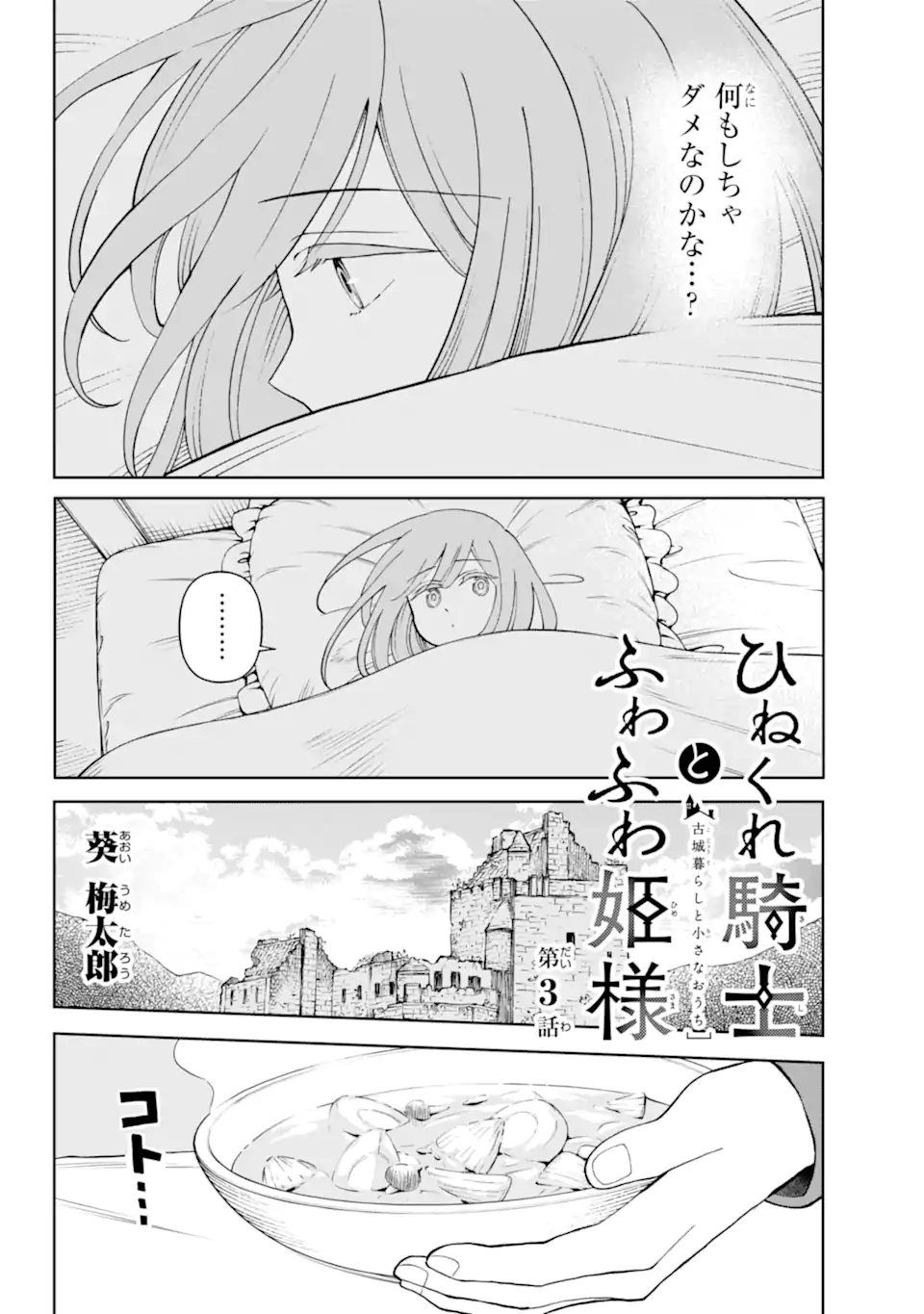 Hinekure Kishi to Fuwafuwa Hime-sama ひねくれ騎士とふわふわ姫様 ひねくれ騎士とふわふわ姫様 古城暮らしと小さなおうち 第3.1話 - Page 4