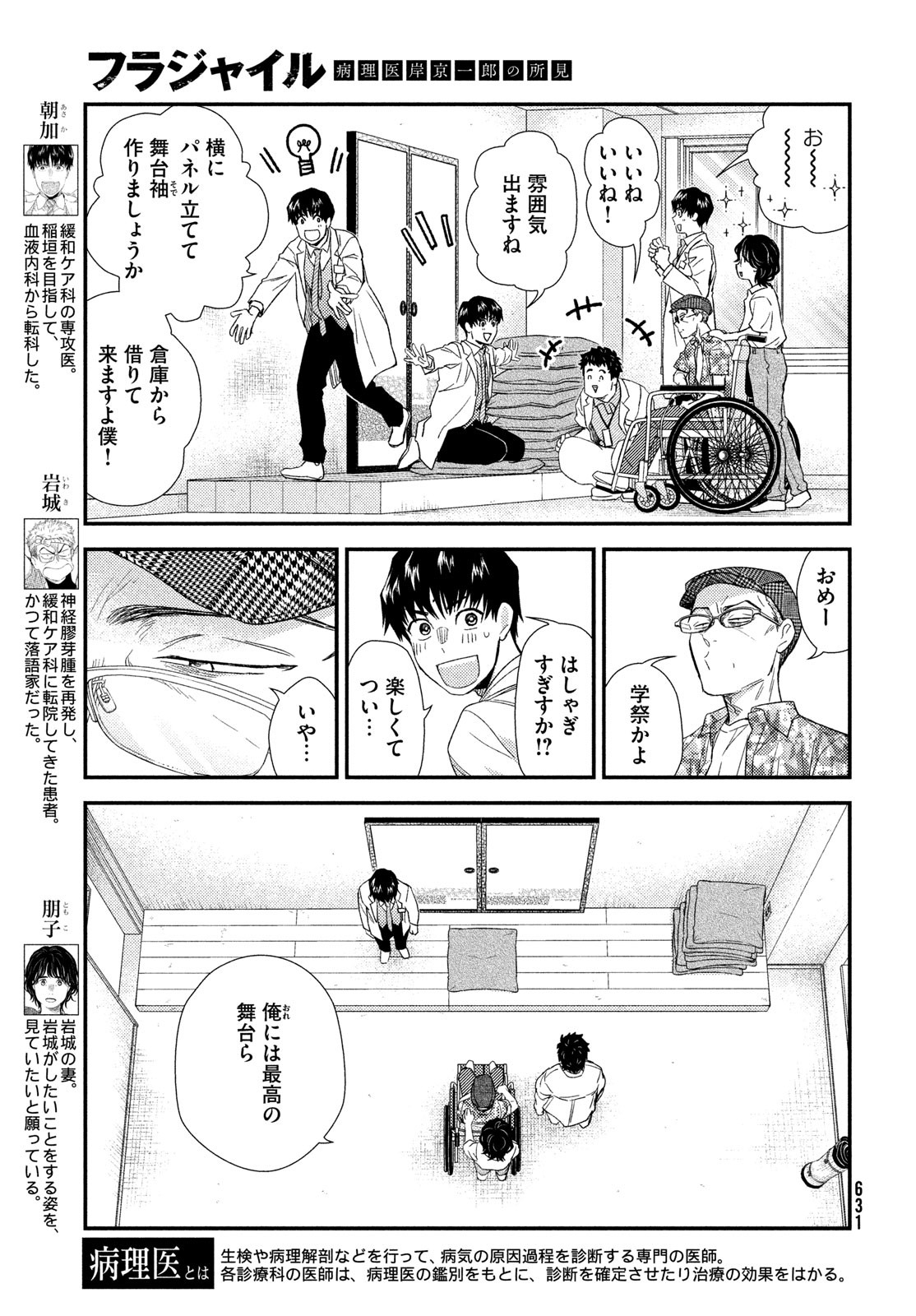 フラジャイル～病理医岸京一郎の所見～ 第108話 - Page 5