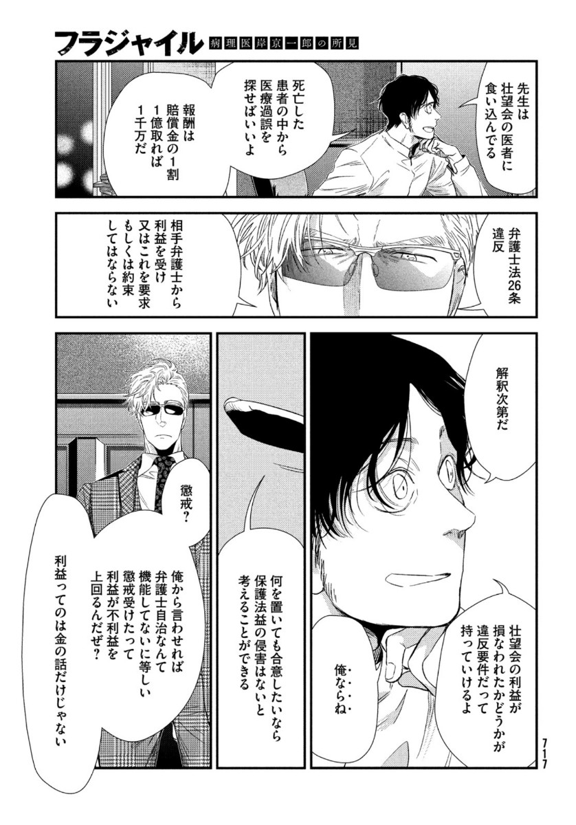 フラジャイル～病理医岸京一郎の所見～ 第76話 - Page 35