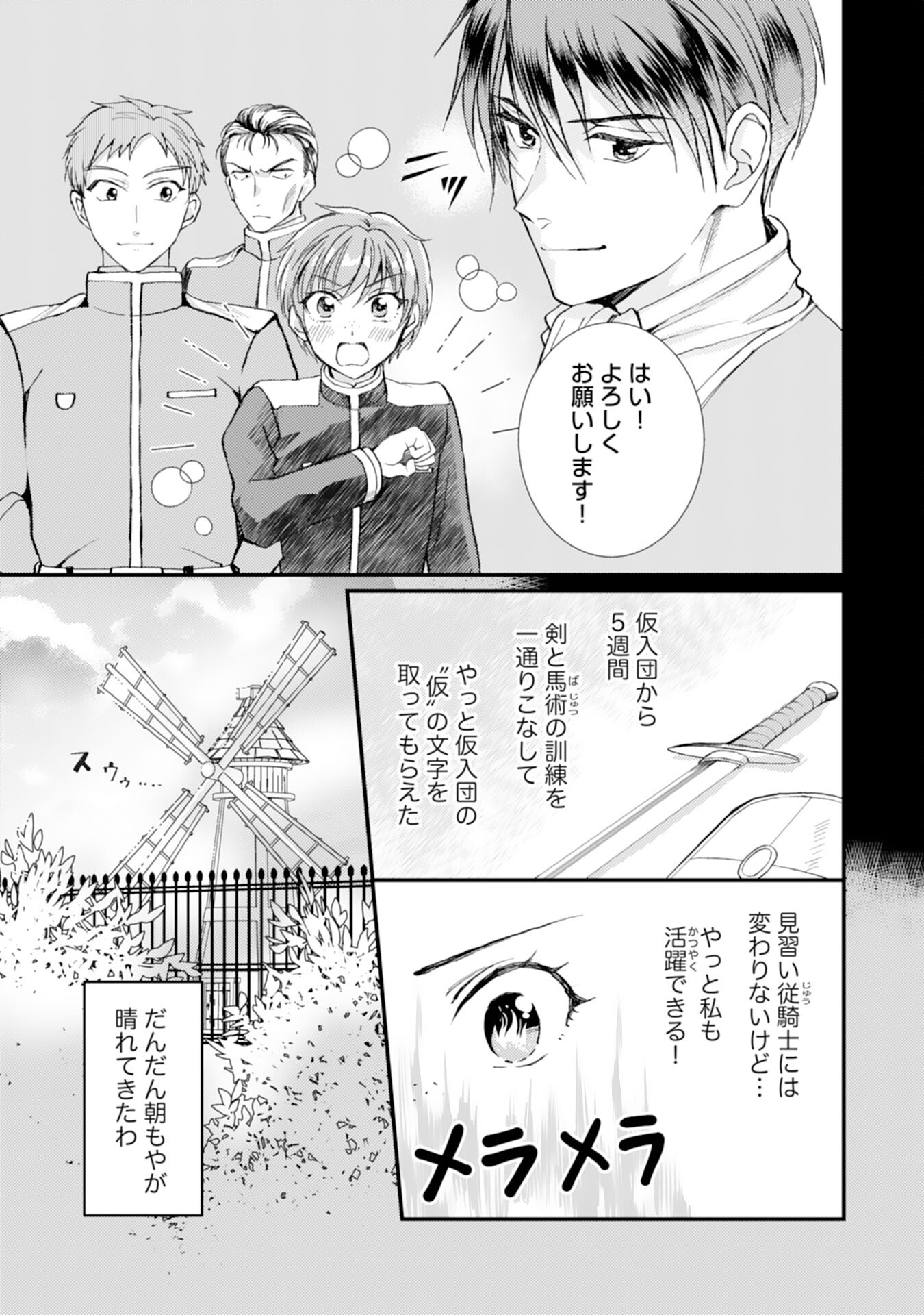 騎士団長は男装女子が欲しくてたまらない 第5話 - Page 13