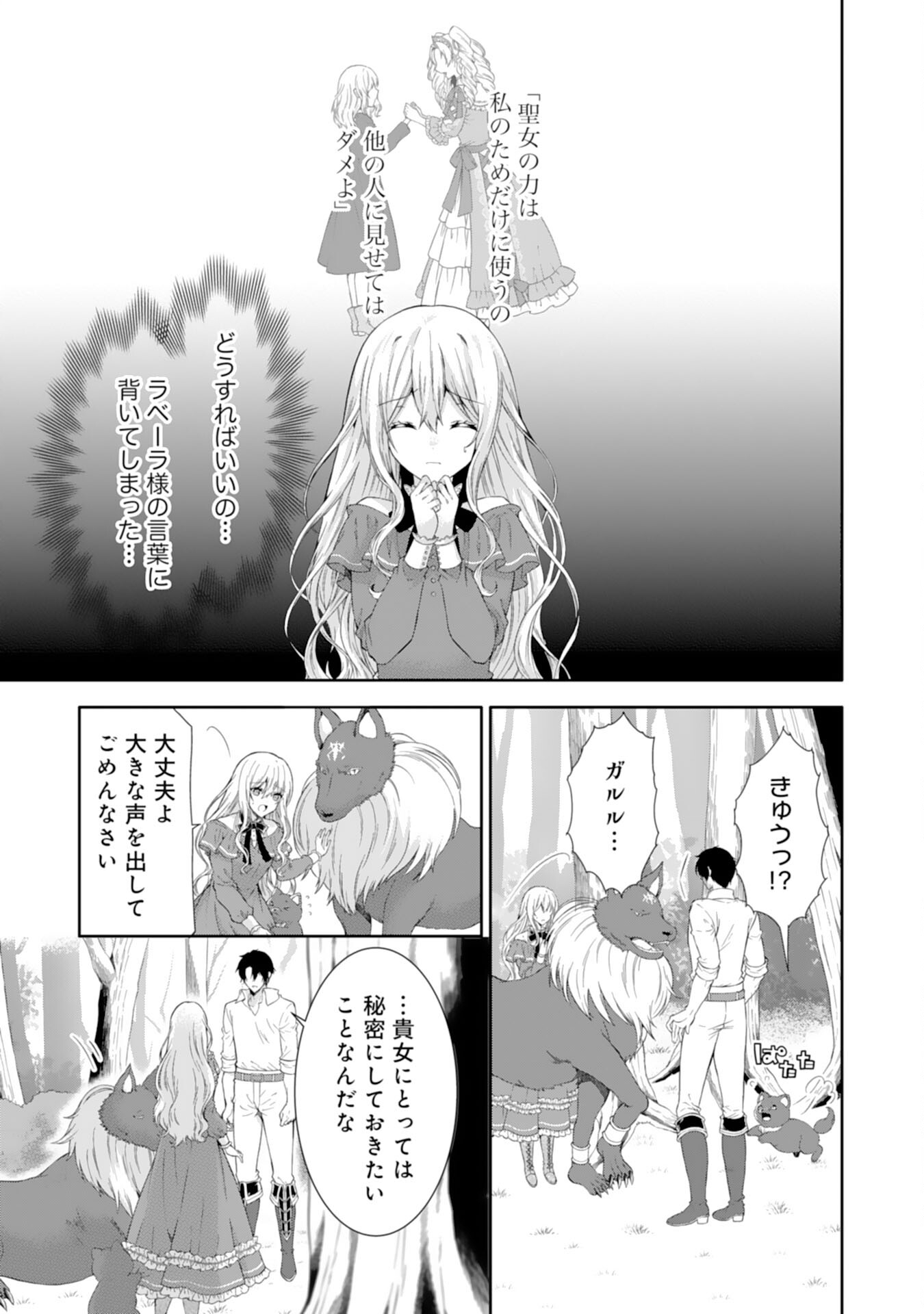 もふもふ魔獣と平穏に暮らしたいのでコワモテ公爵の求婚はお断りです 第3話 - Page 15