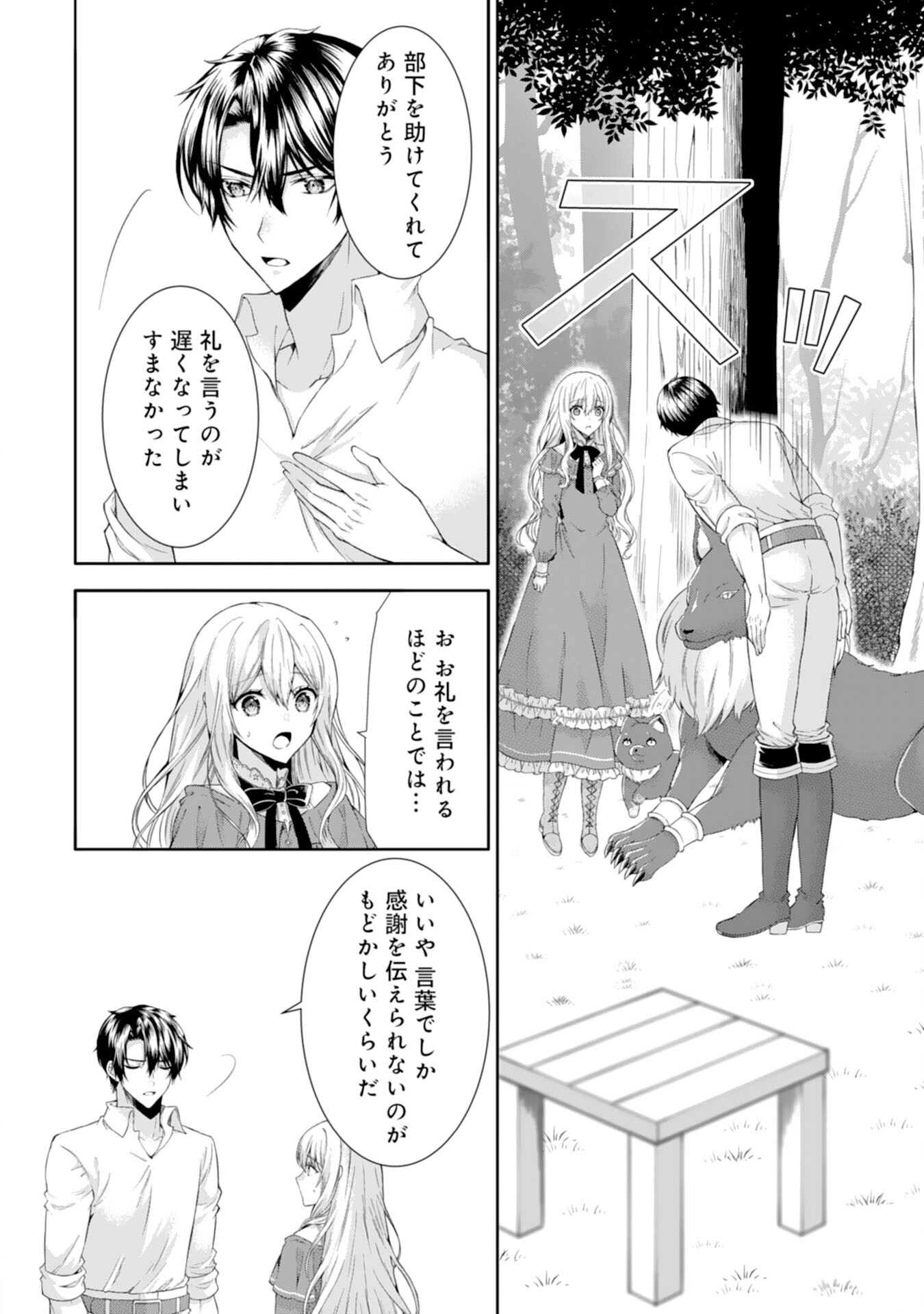 もふもふ魔獣と平穏に暮らしたいのでコワモテ公爵の求婚はお断りです 第3話 - Page 16