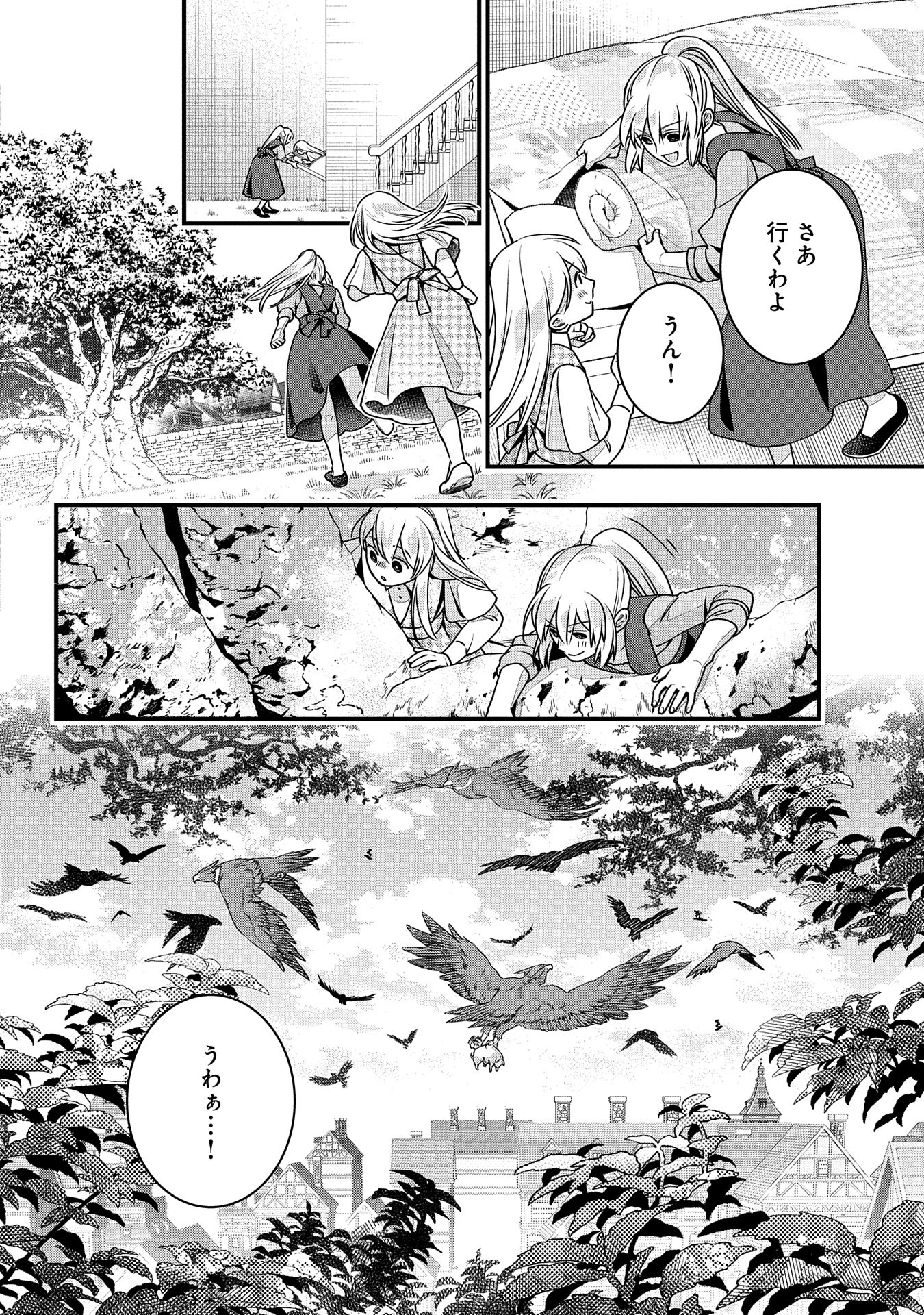 王空騎士団と救国の少女～空を飛ぶ少女アイリスの物語～ 第1話 - Page 40