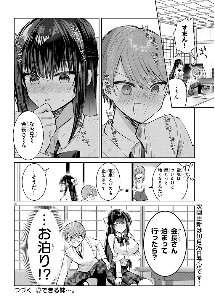 断れない会長は友江くんにだけしてあげたい 第14話 - Page 10