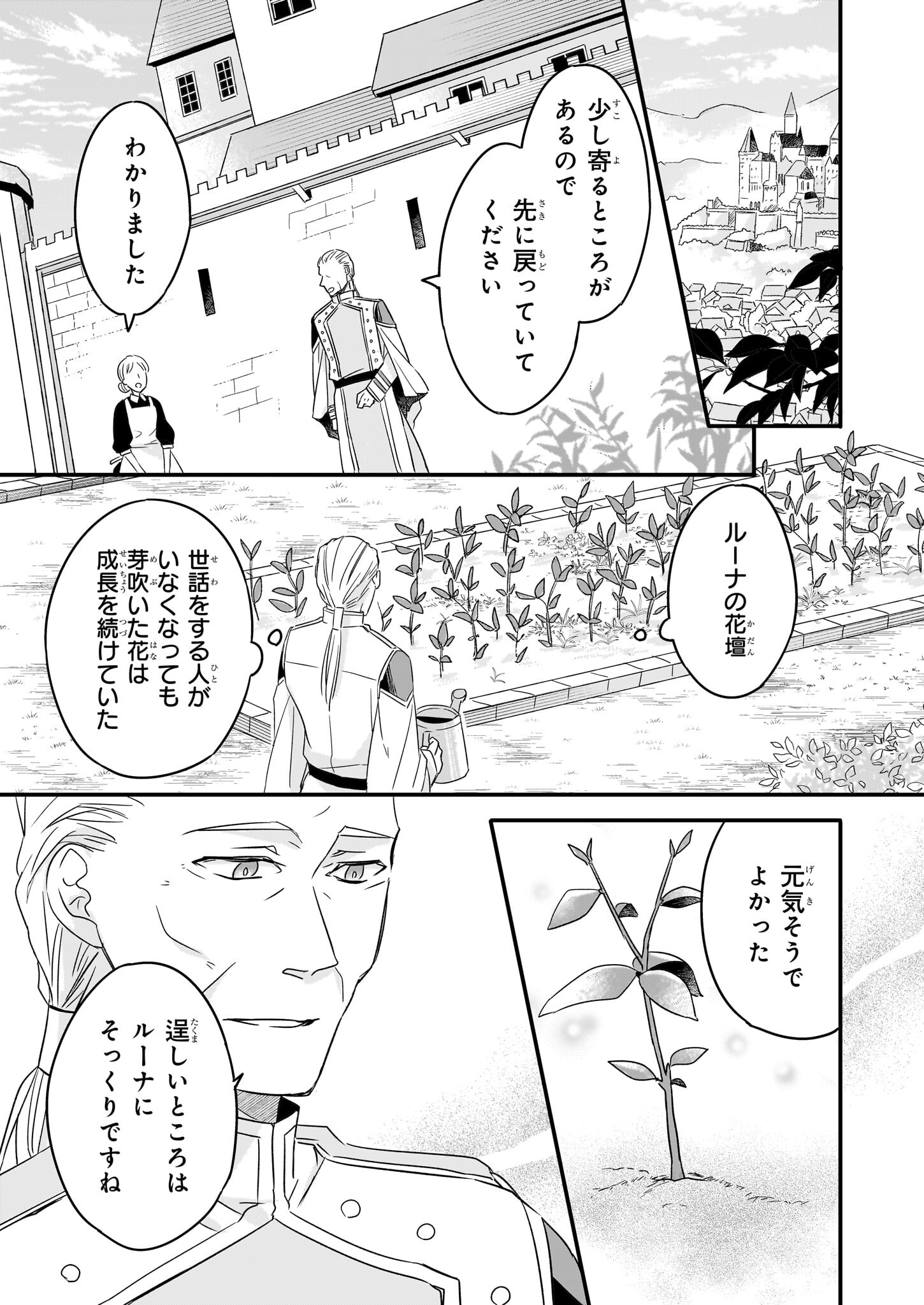 骸骨王と身代わりの王女 ルーナと臆病な王様 第7話 - Page 13