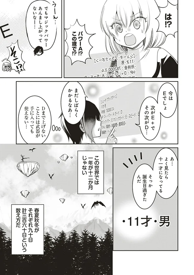 ダンジョンでぼっち飯してたら最強のSSSランク冒険者になってた。 第3話 - Page 9