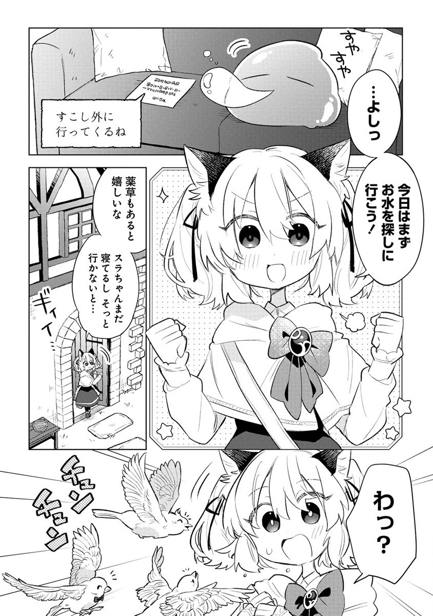 猫耳少女は森でスローライフを送りたい ～もふもふは所望しましたが、聖女とか王子様とかは注文外です～ 第3.1話 - Page 2