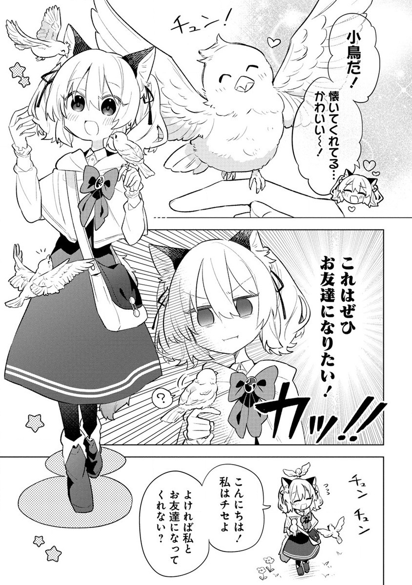 猫耳少女は森でスローライフを送りたい ～もふもふは所望しましたが、聖女とか王子様とかは注文外です～ 第3.1話 - Page 3