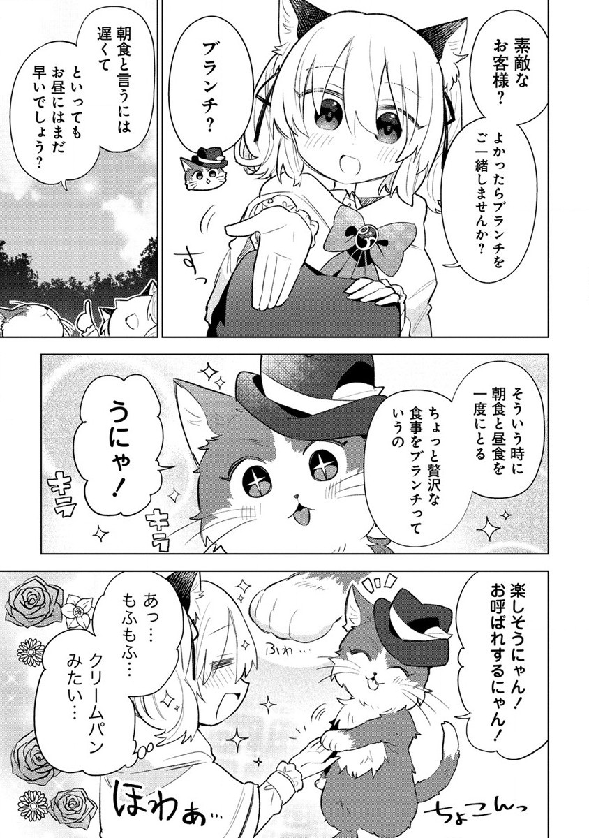 猫耳少女は森でスローライフを送りたい ～もふもふは所望しましたが、聖女とか王子様とかは注文外です～ 第3.2話 - Page 3