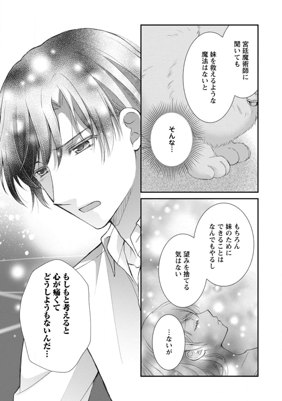 呪いで猫にされた悪女、王太子に拾われる。 第3.2話 - Page 9