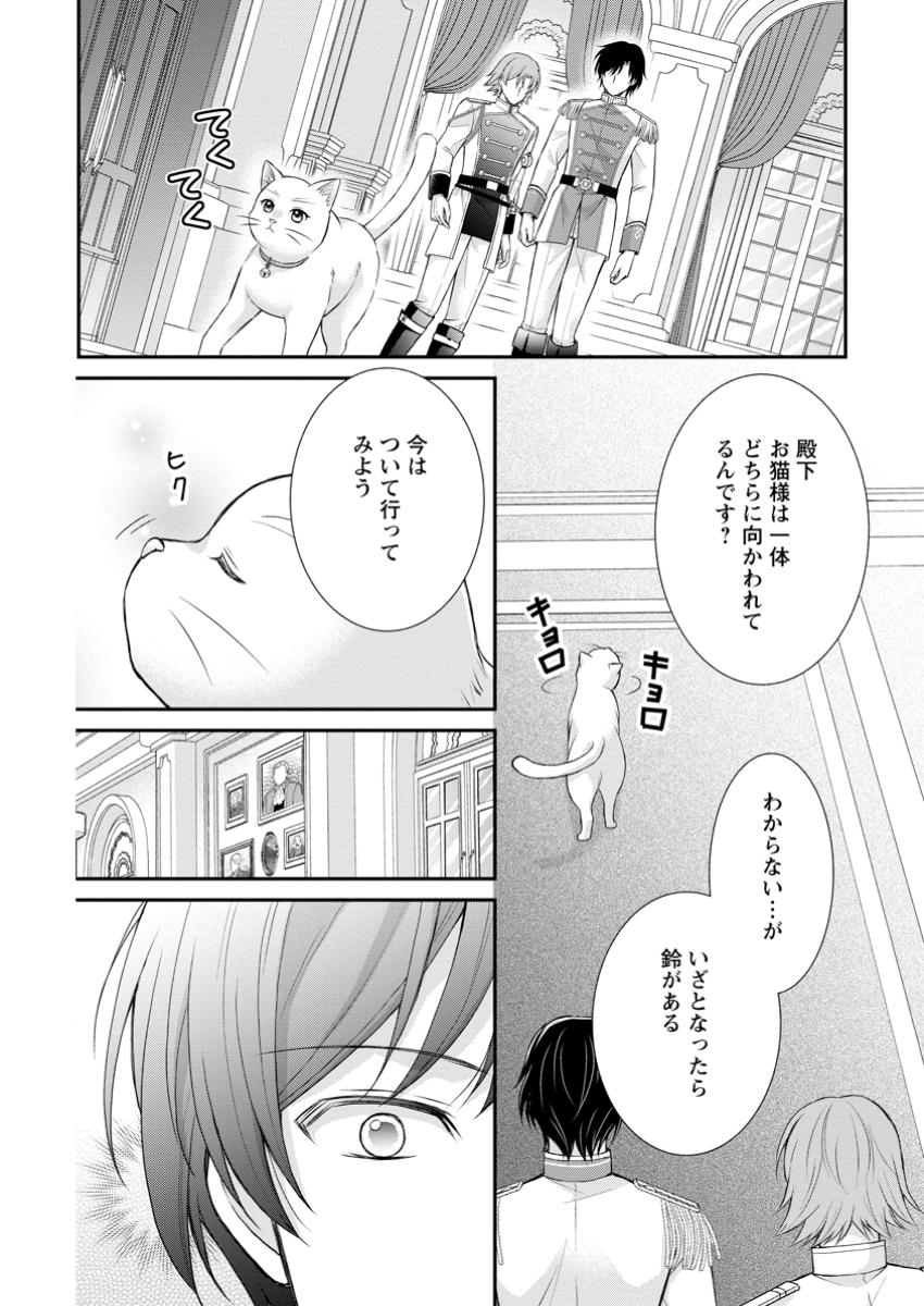 呪いで猫にされた悪女、王太子に拾われる。 第6.3話 - Page 10