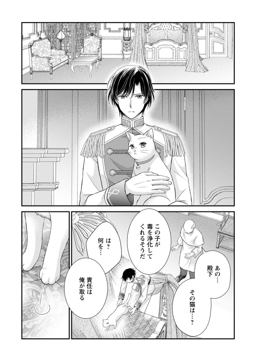 呪いで猫にされた悪女、王太子に拾われる。 第7.1話 - Page 1