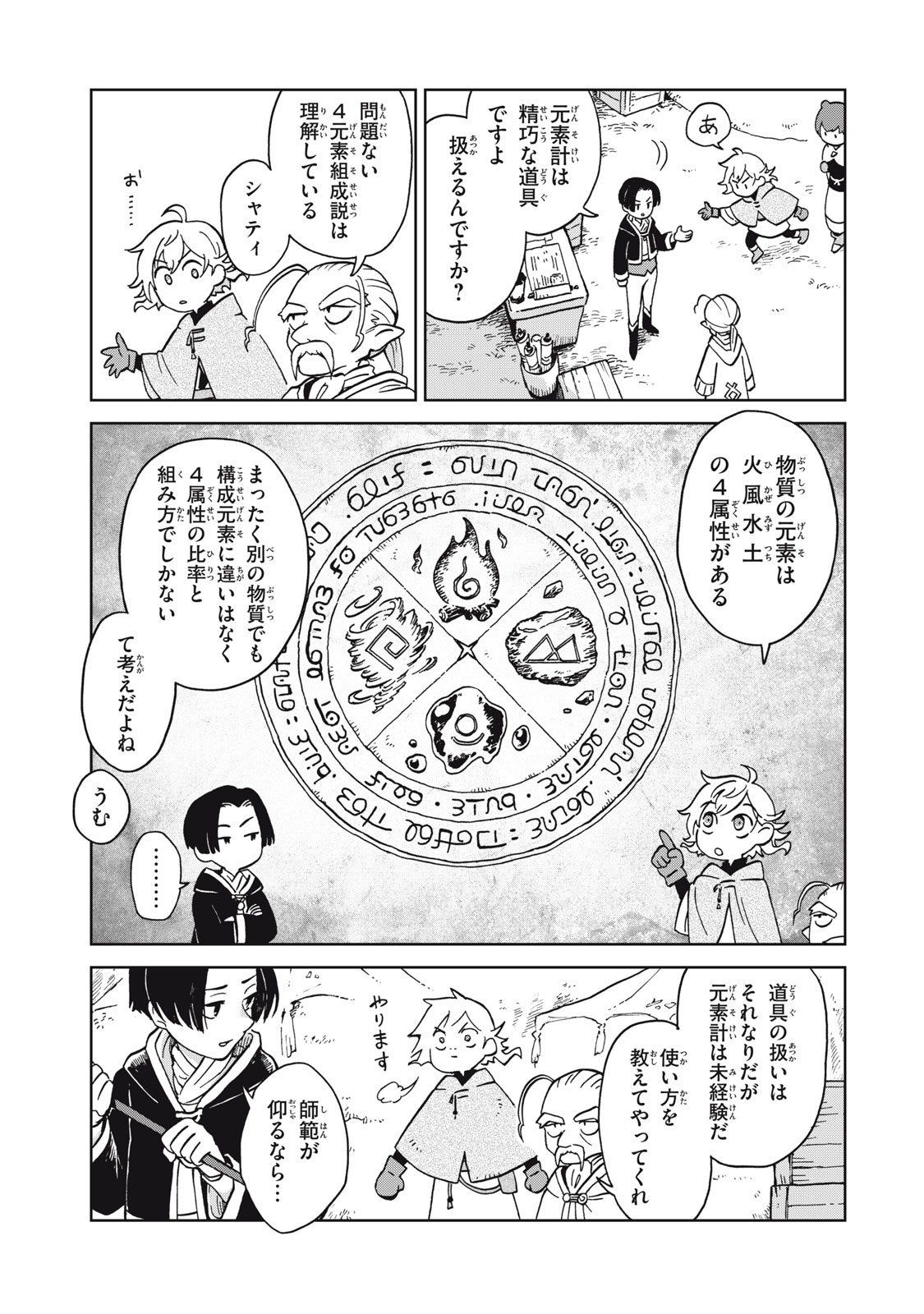 Sharty and the Town of Alchemists Shati to Renkinjutsu no Machi シャティと錬金術の町 第8.1話 - Page 7