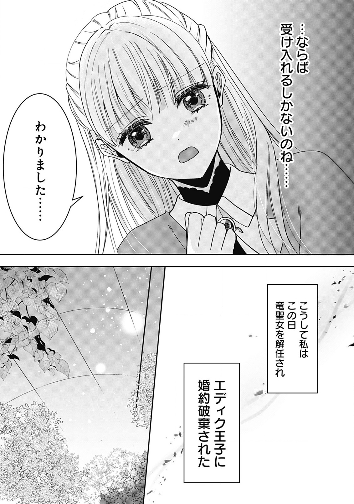 籠のなかの竜聖女 -虐げられた伯爵令嬢は、今日も溺愛されています- 第1話 - Page 17