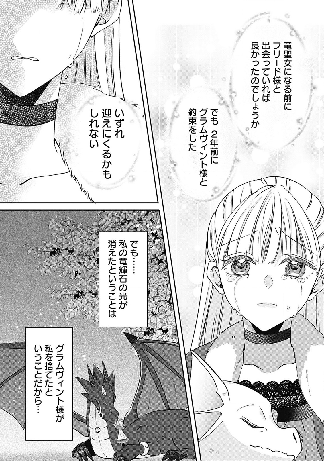 籠のなかの竜聖女 -虐げられた伯爵令嬢は、今日も溺愛されています- 第5.1話 - Page 12