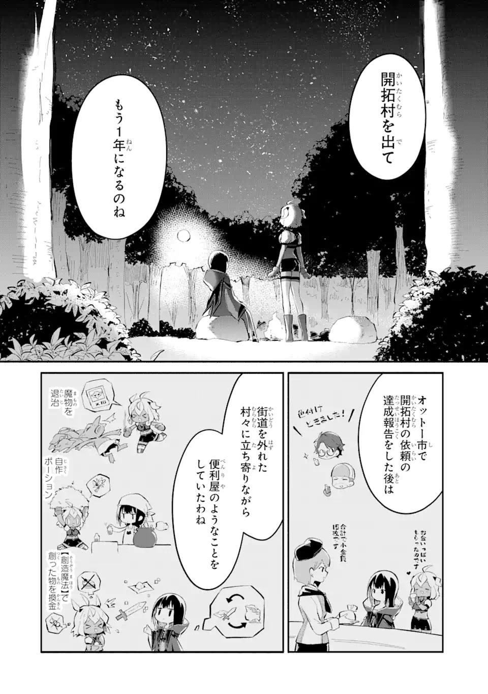 魔力チートな魔女になりました ～創造魔法で気ままな異世界生活～ 第14.1話 - Page 6