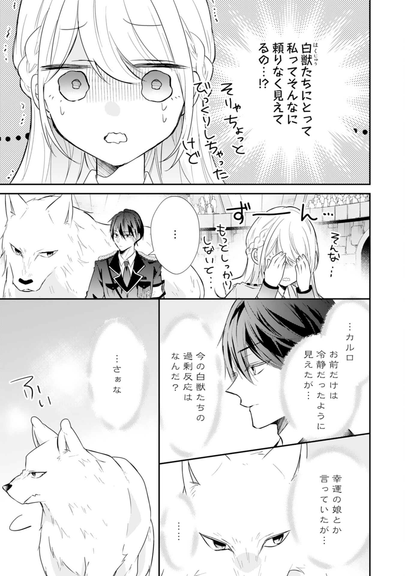 平凡な私の獣騎士団もふもふライフ 第29話 - Page 5