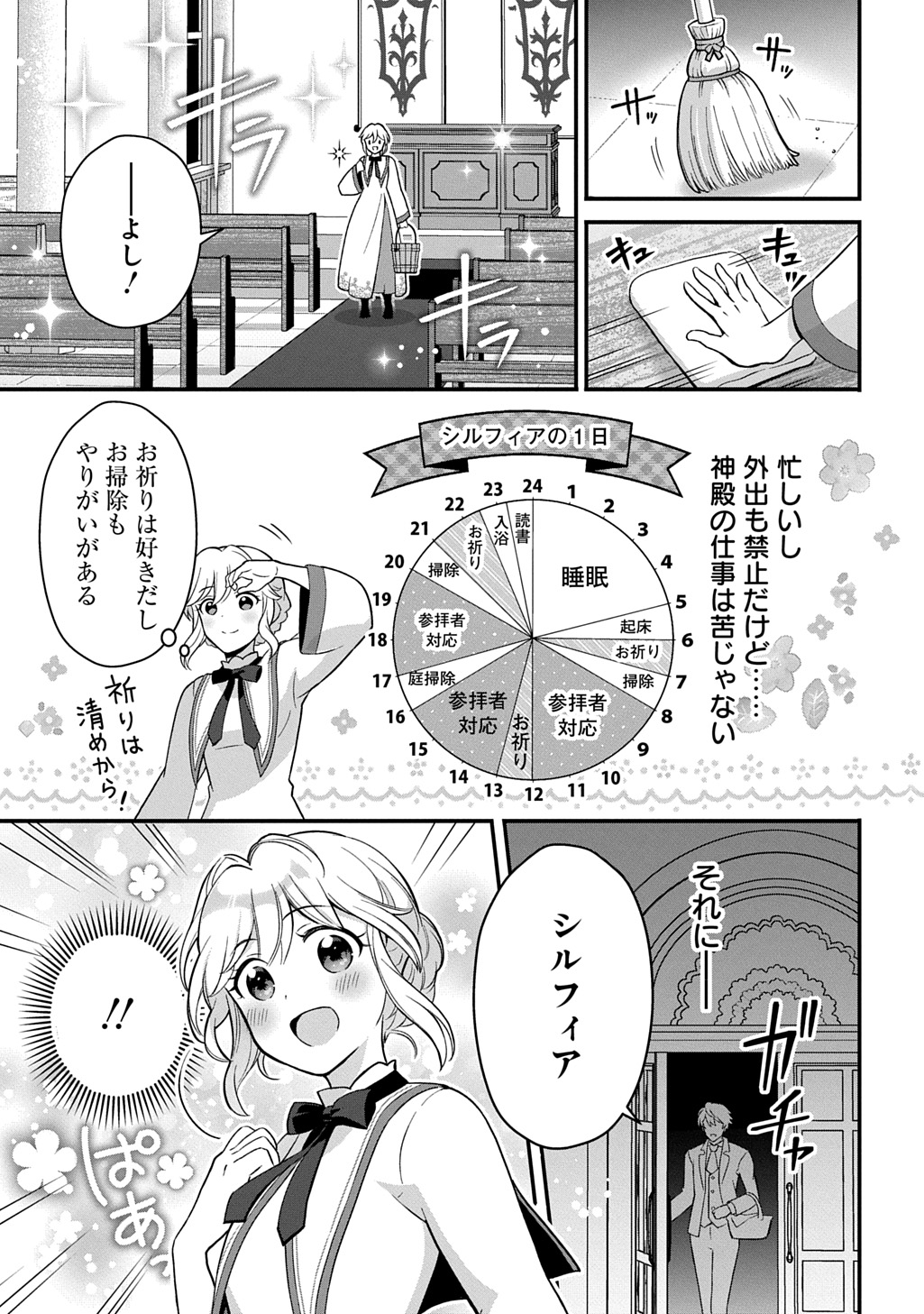 お飾り聖女のはずが、真の力に目覚めたようです THE COMIC 第1話 - Page 23