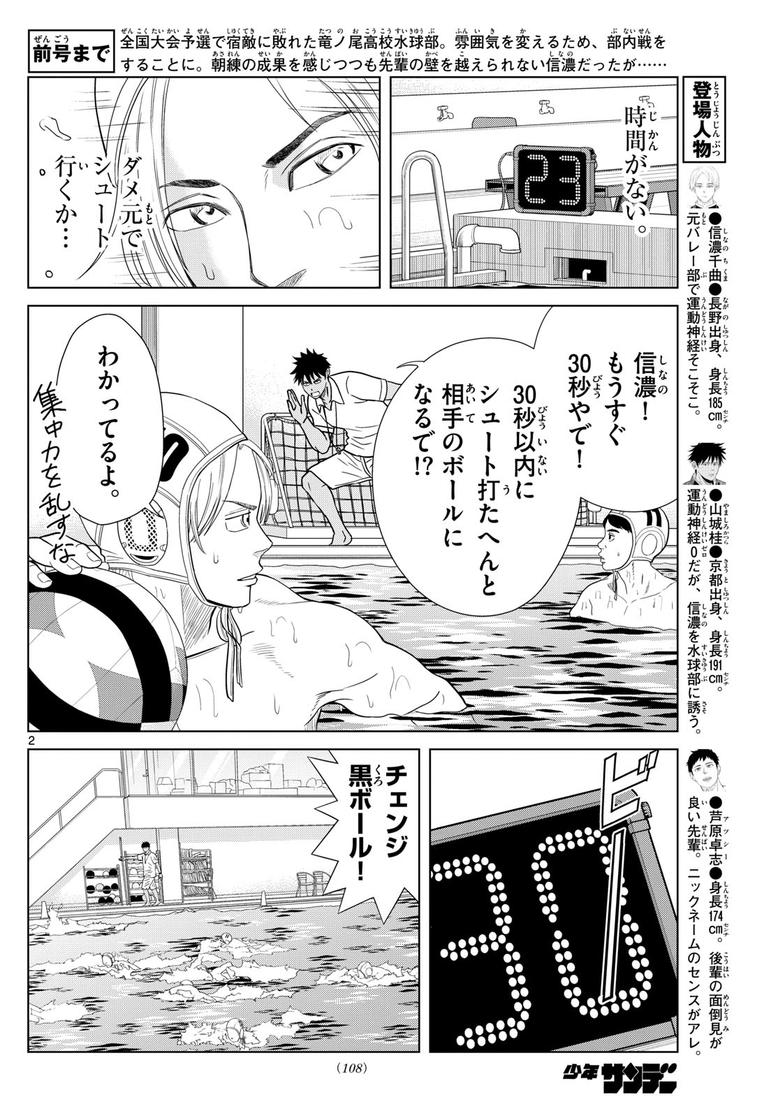 Mizu Polo Mizuporo Water Polo みずぽろ 第22話 - Page 2