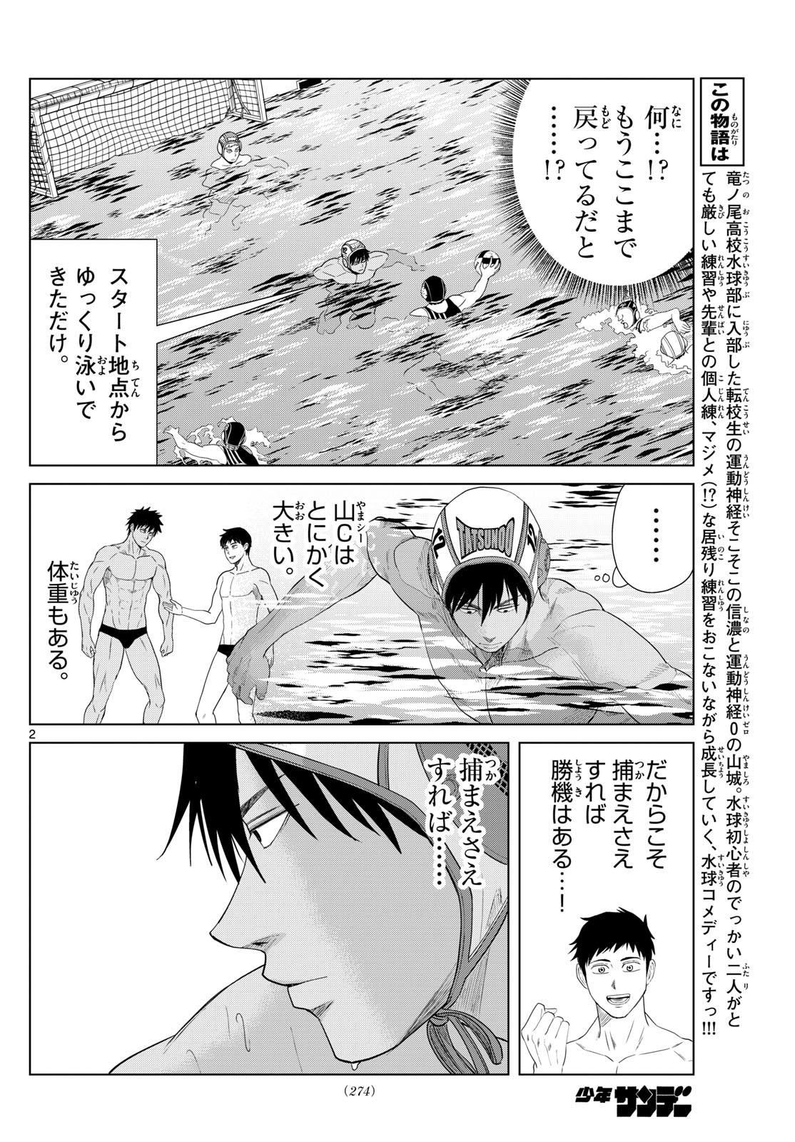 Mizu Polo Mizuporo Water Polo みずぽろ 第30話 - Page 2