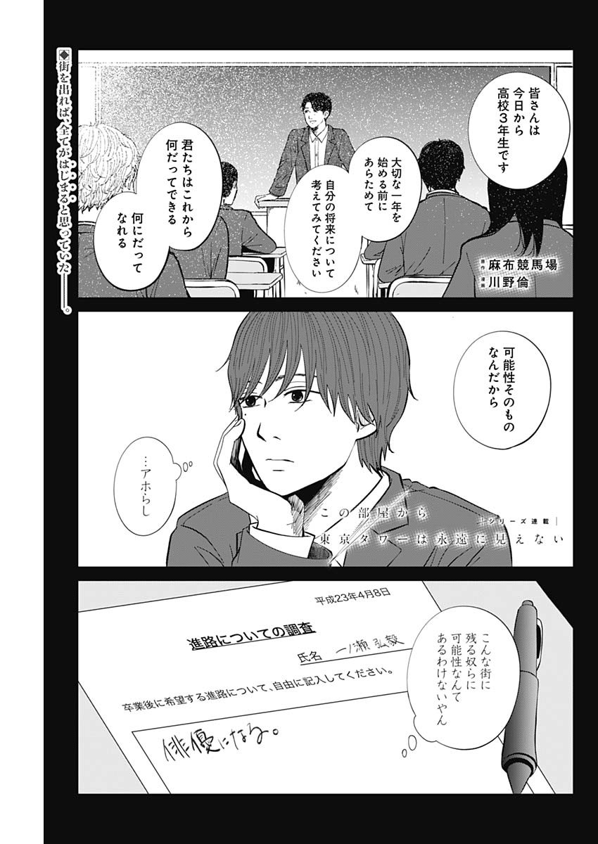 この部屋から東京タワーは永遠に見えない 第14.2話 - Page 1