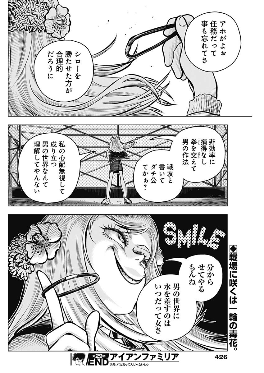 アイアンファミリア 第29話 - Page 18