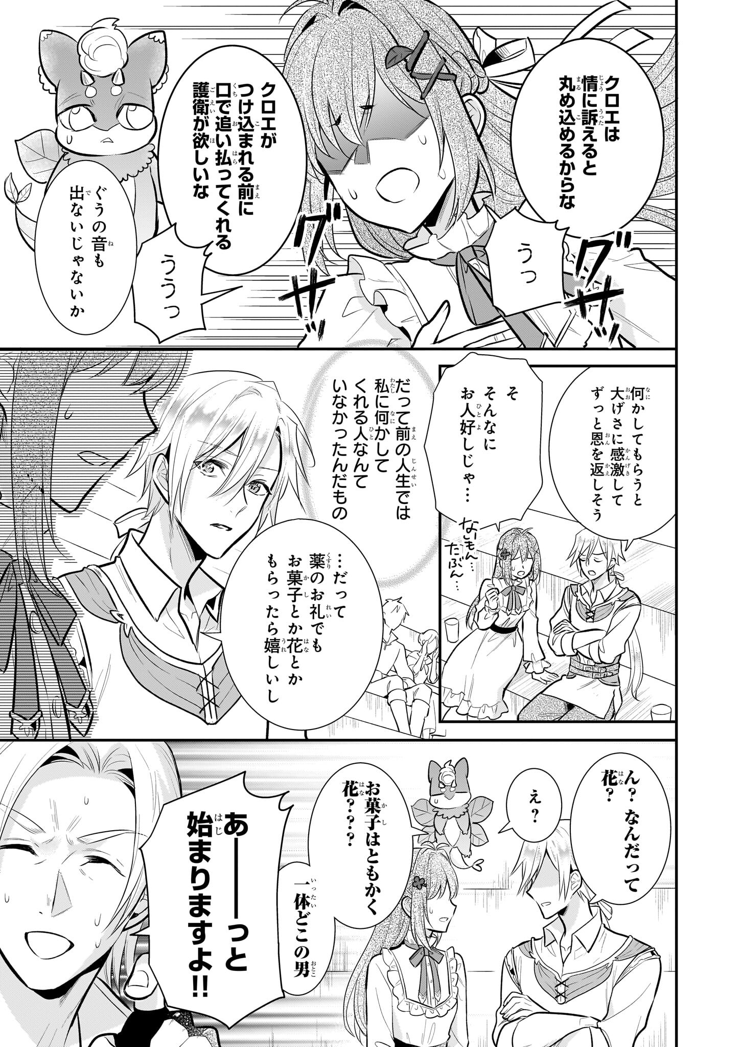 草魔法師クロエの二度目の人生 自由になって子ドラゴンとレベルMAX薬師ライフ 第25話 - Page 9