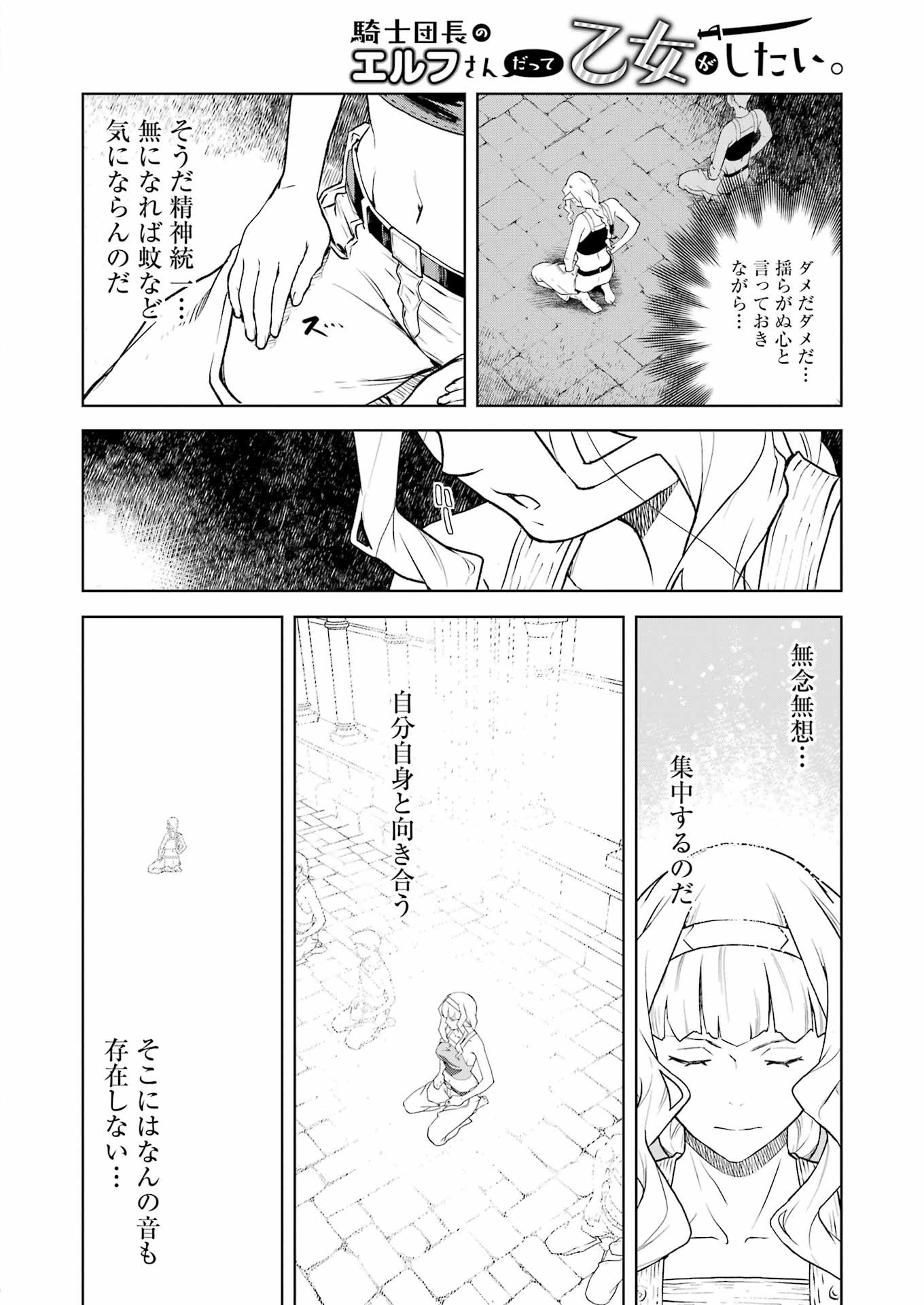 騎士団長のエルフさんだって乙女がしたい。 第14話 - Page 12