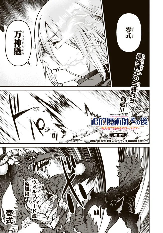 追放魔術師のその後　新天地で始めるスローライフ 第36話 - Page 1