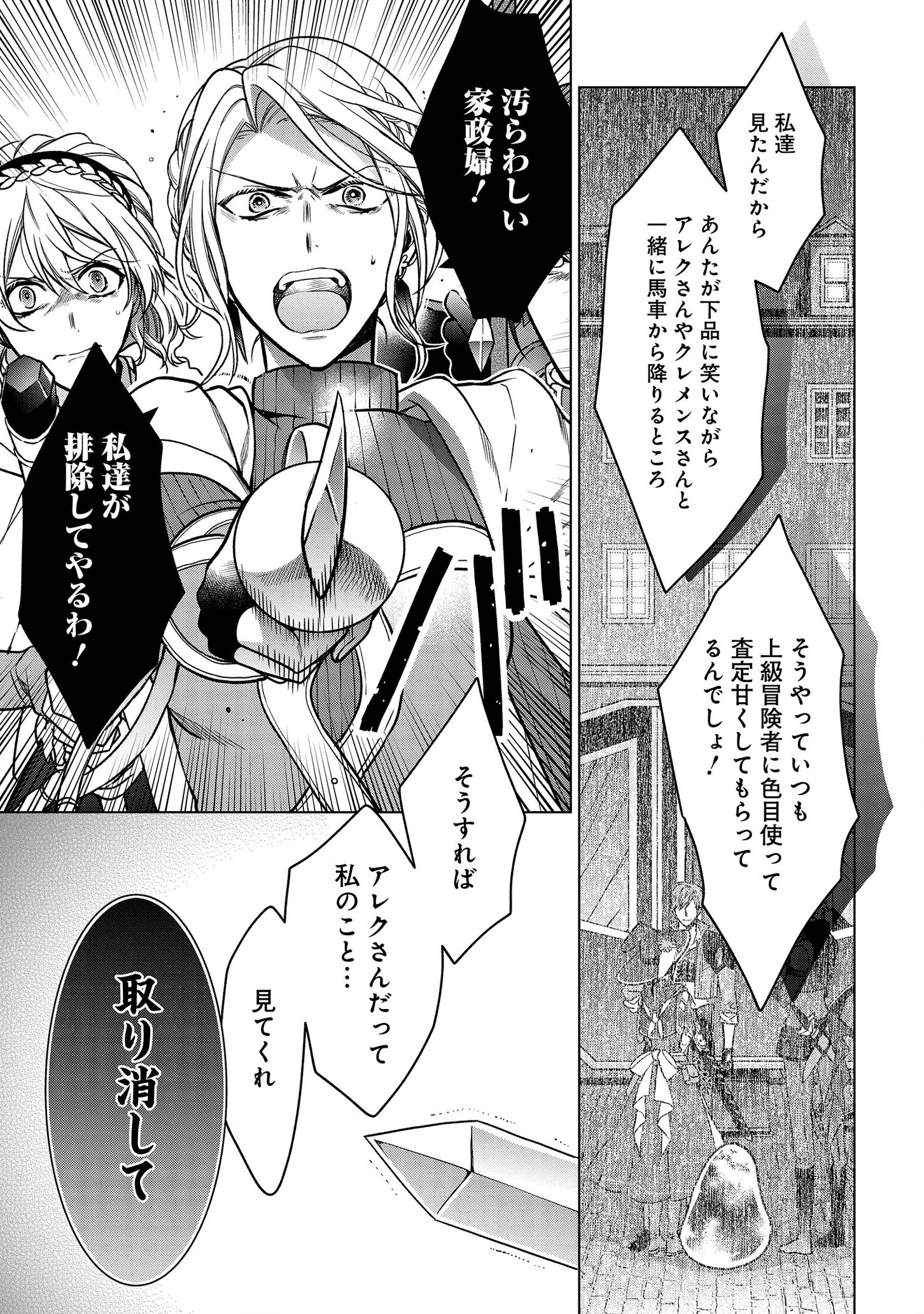 家政魔導士の異世界生活~冒険中の家政婦業承ります! ~ 第6話 - Page 11