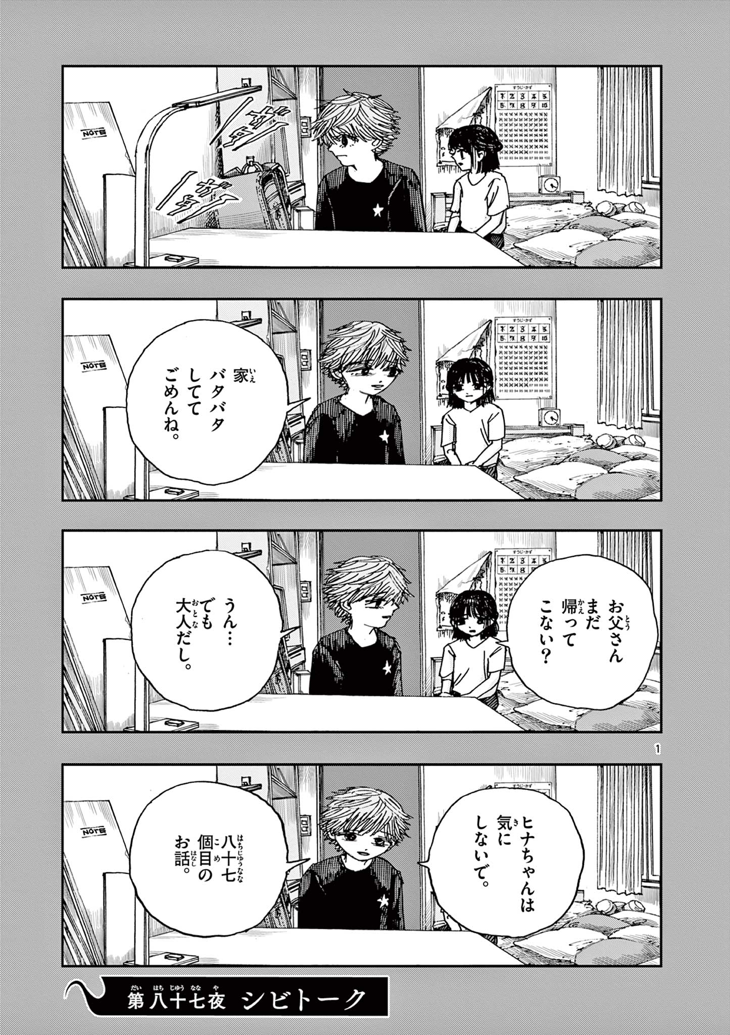 僕が死ぬだけの百物語 第87話 - Page 1