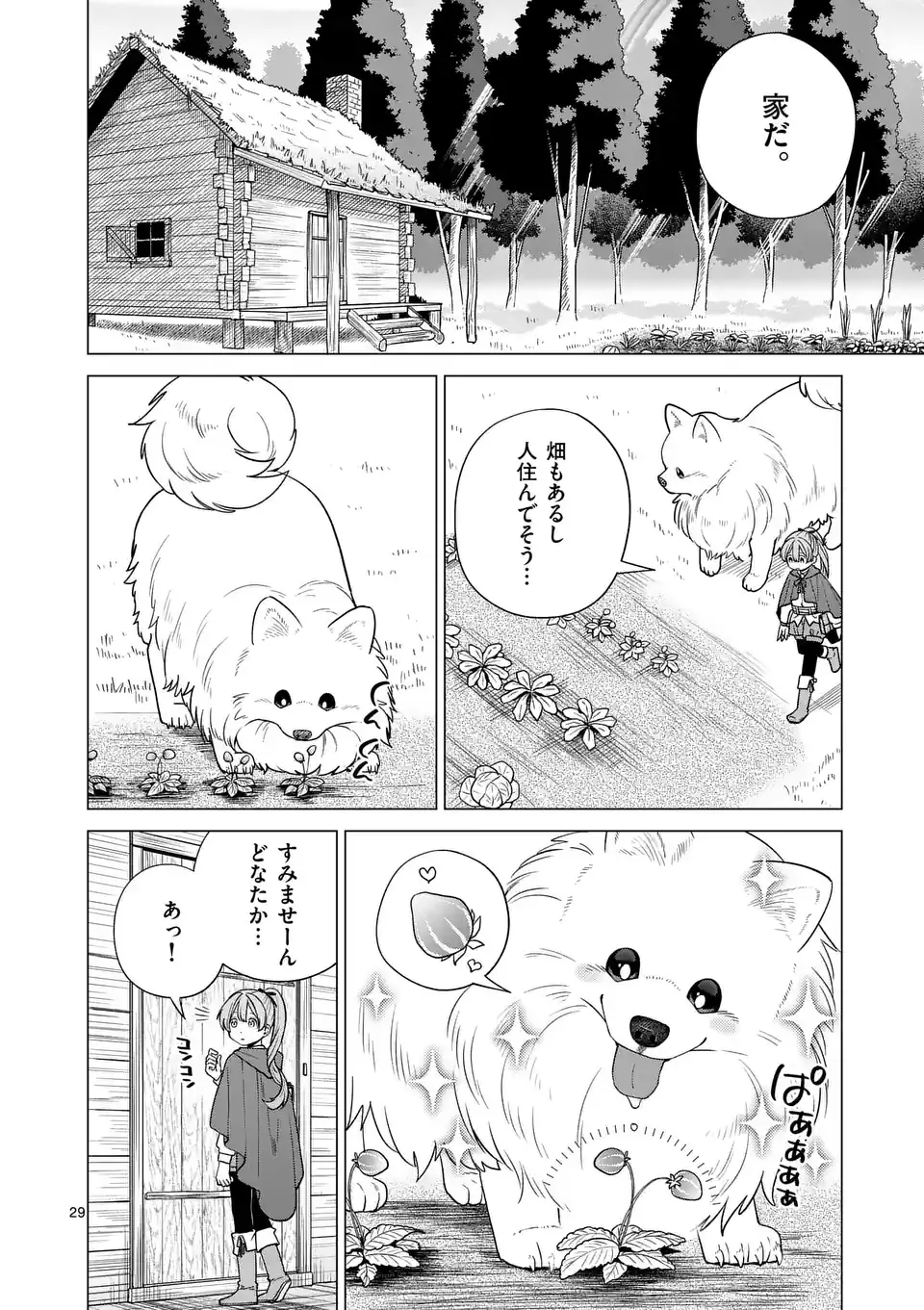 異世界ポメラニアンと虹のもふもふ旅 第1話 - Page 29