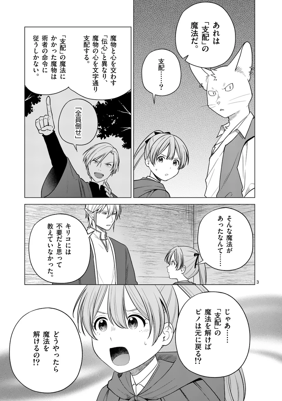 異世界ポメラニアンと虹のもふもふ旅 第17話 - Page 3