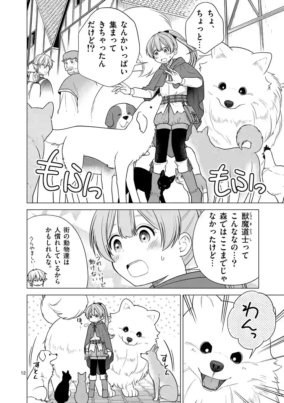 異世界ポメラニアンと虹のもふもふ旅 第4話 - Page 12