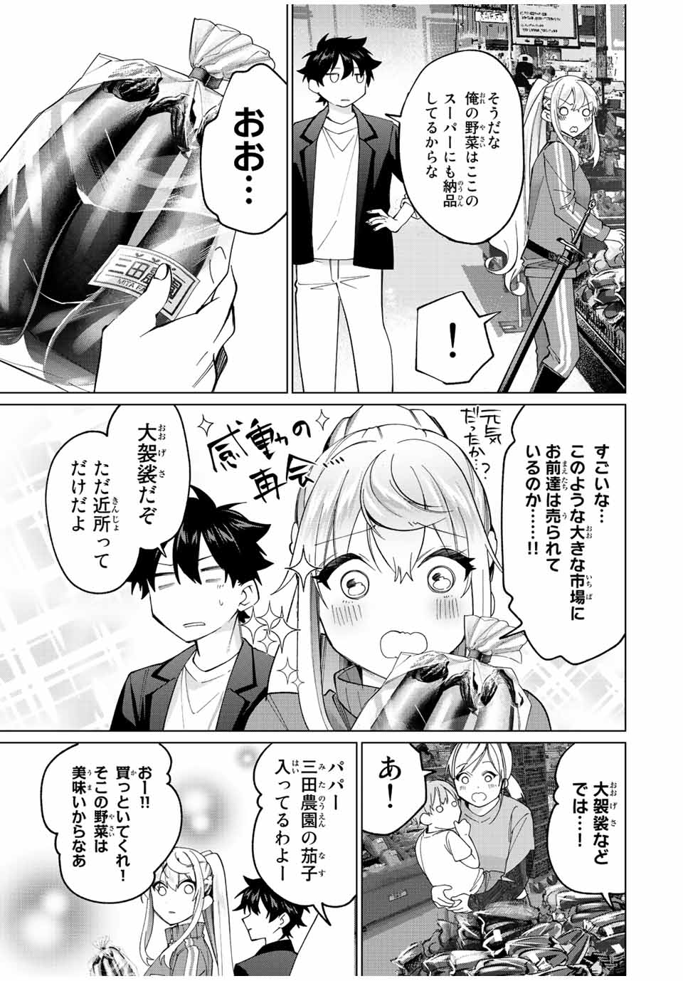 田んぼで拾った女騎士、田舎で俺の嫁だと思われている 第16話 - Page 3