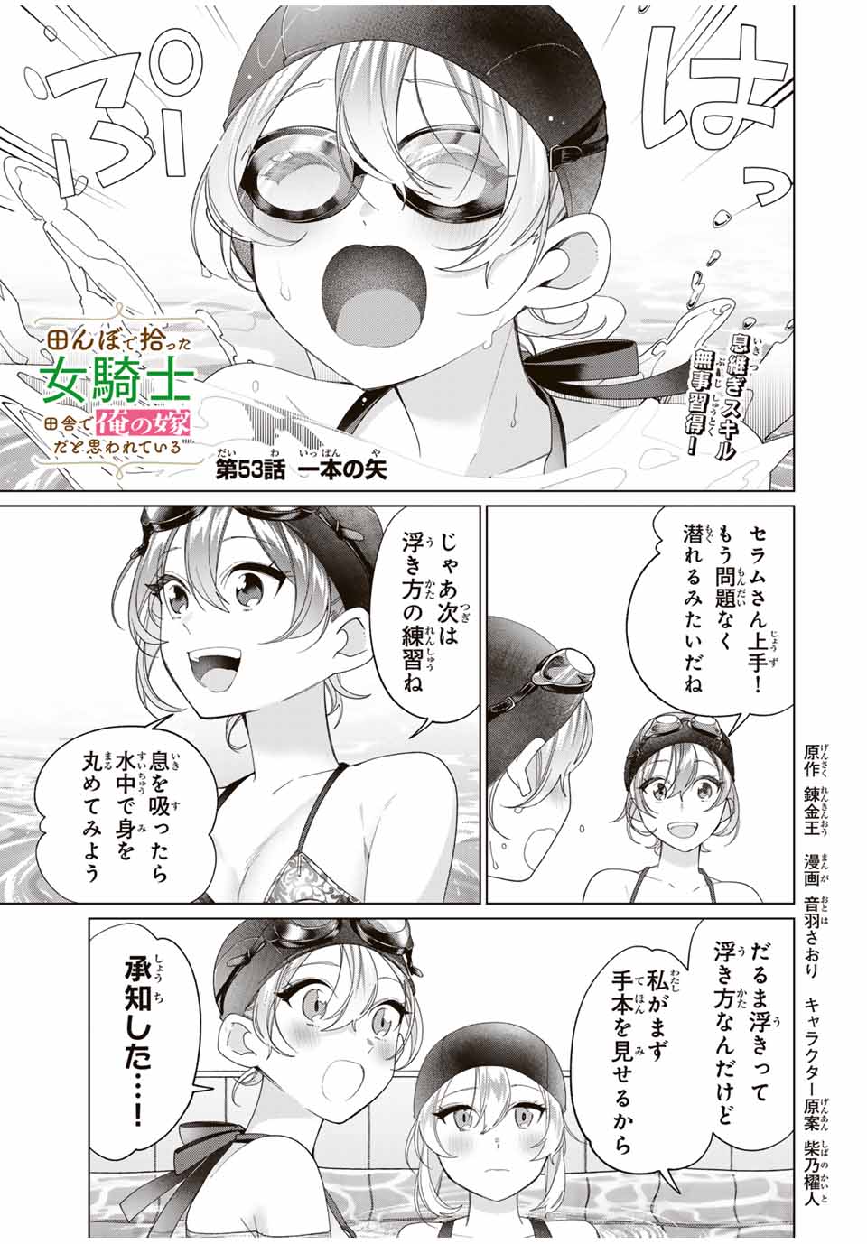 田んぼで拾った女騎士、田舎で俺の嫁だと思われている 第53話 - Page 1