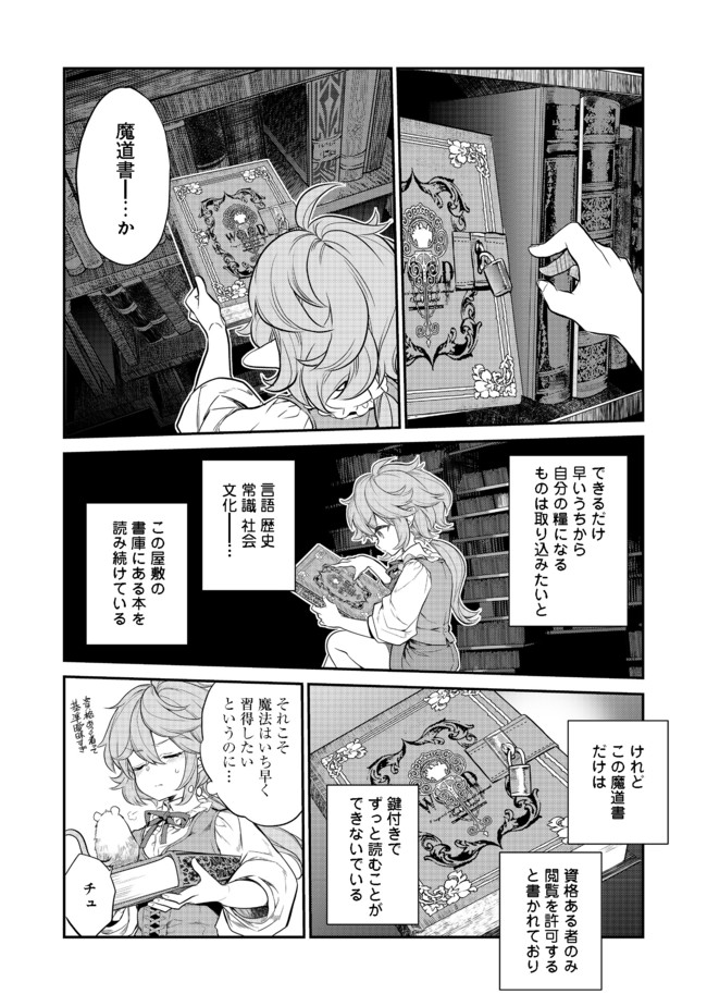 欠けた月のメルセデス 第2.1話 - Page 8