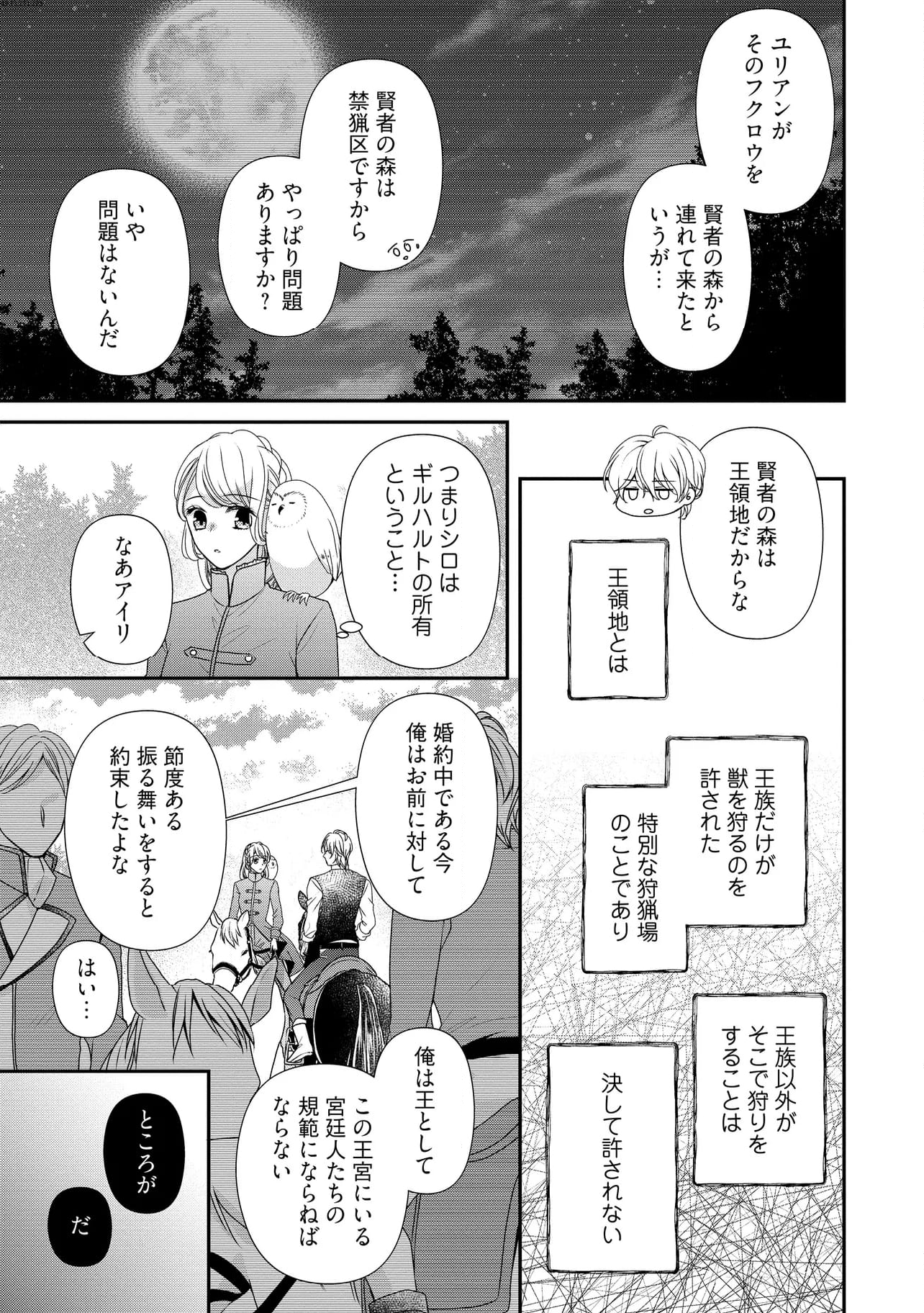 身代わり婚約者なのに、銀狼陛下がどうしても離してくれません！ 第25.2話 - Trang 1