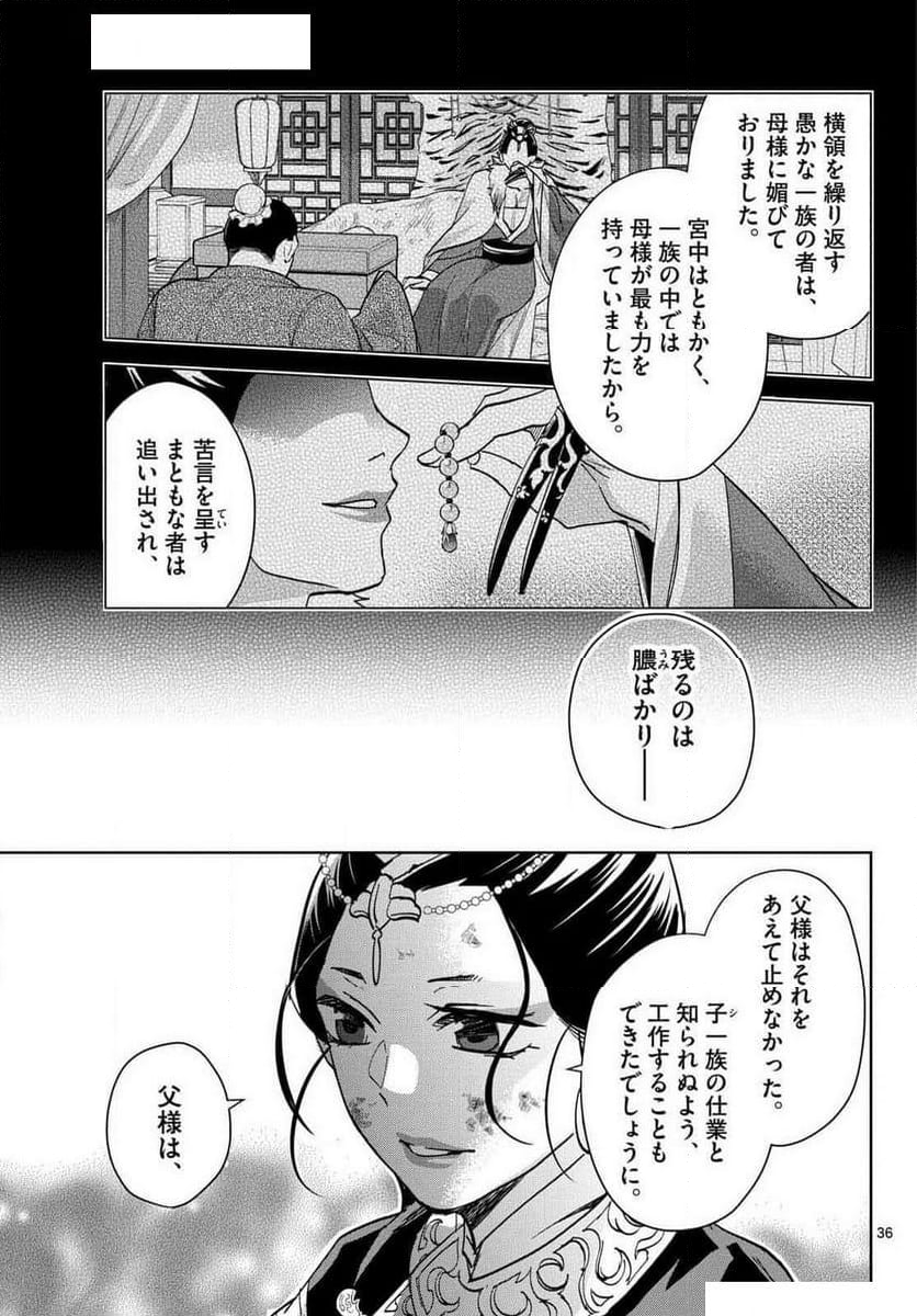 薬屋のひとりごと~猫猫の後宮謎解き手帳~ - 第80話 - Page 36