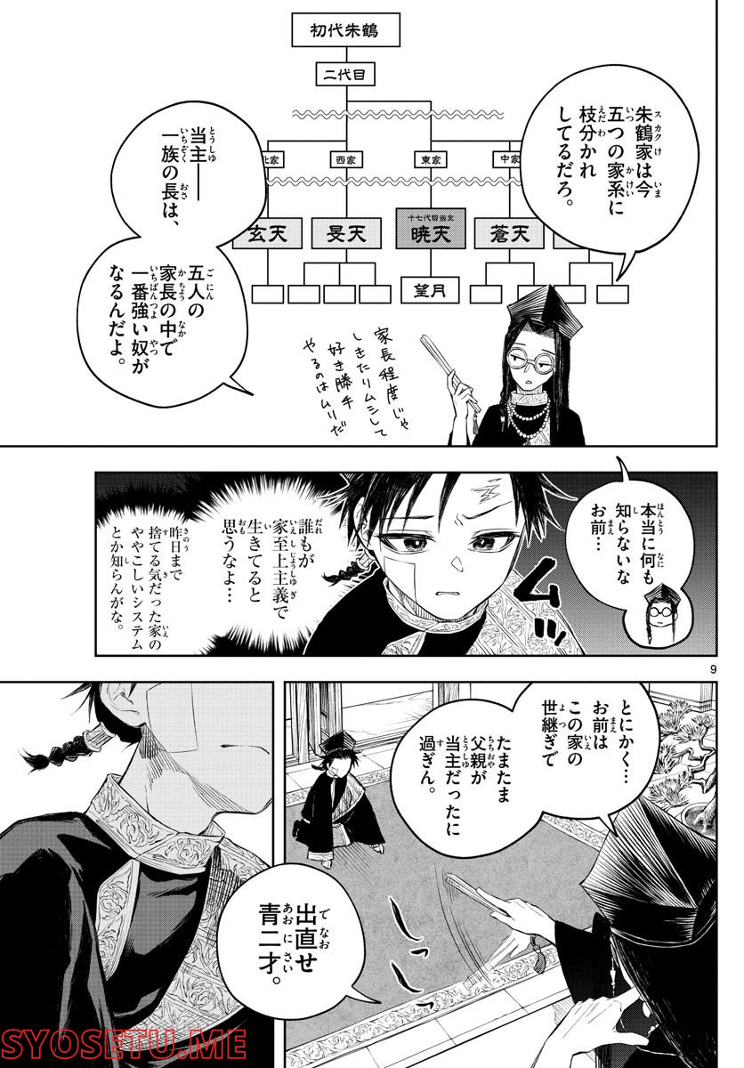 朱月事変 - 第2話 - Page 9