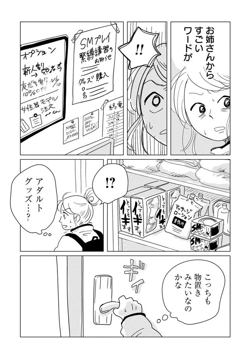 女性に風俗って必要ですか？　〜アラサー独女の再就職先が女性向け風俗店の裏方だった件〜 - 第1話 - Page 8