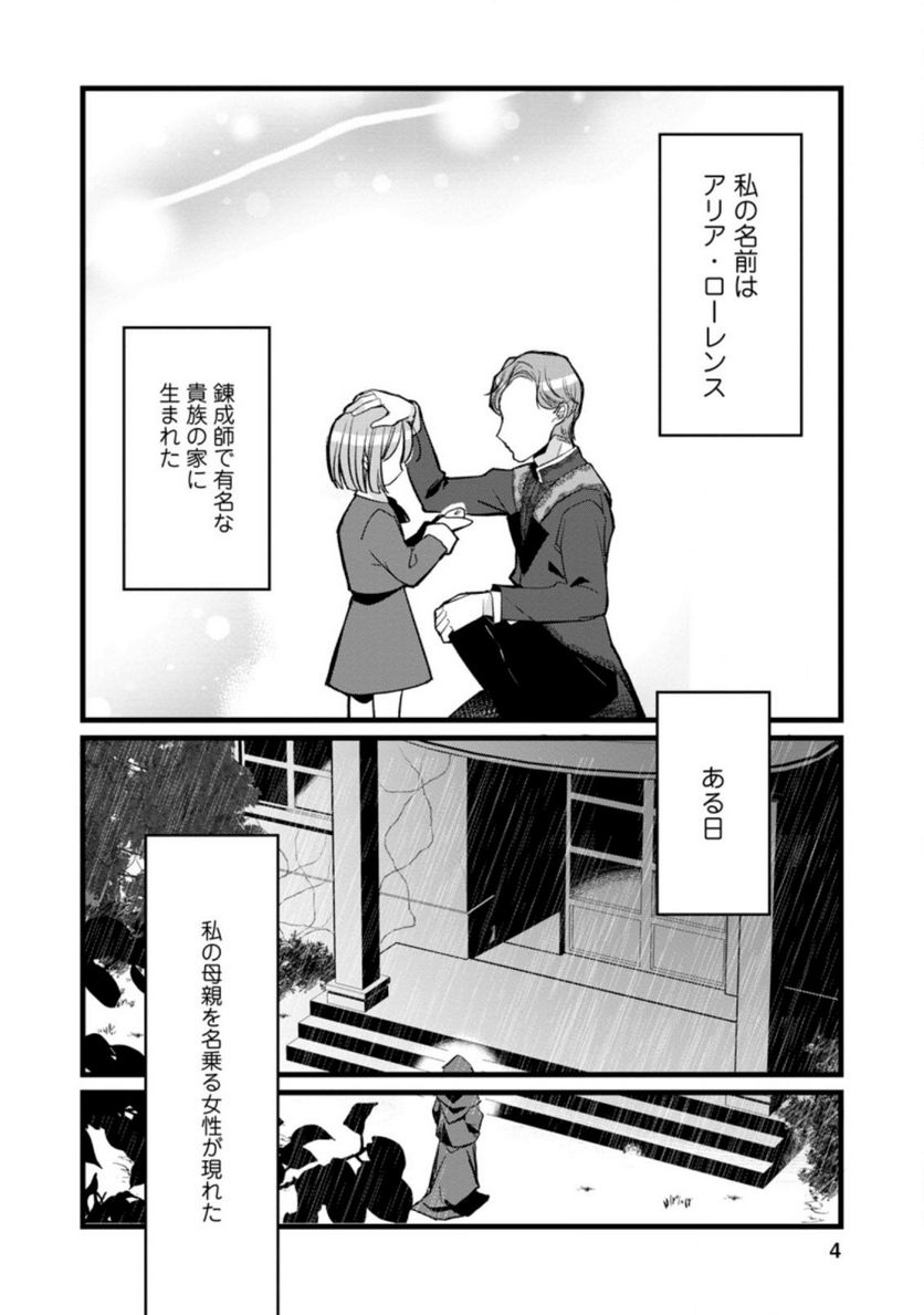 錬成師アリアは今日も頑張ります～妹に成果を横取りされた錬成師の幸せなセカンドライフ～ 第1.1話 - Trang 2