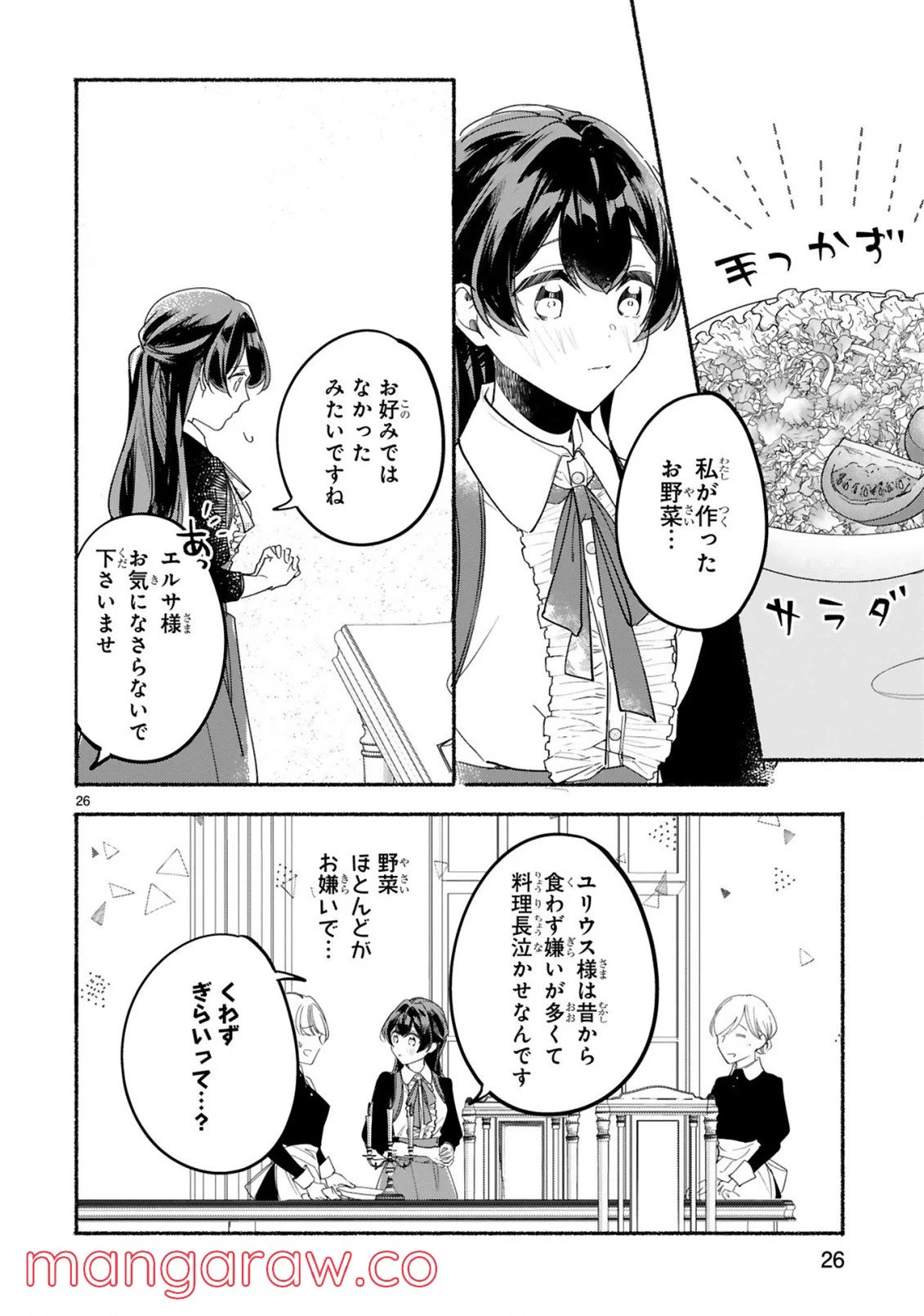 「きみを愛する気はない」と言った次期公爵様がなぜか溺愛してきます - 第2話 - Page 27