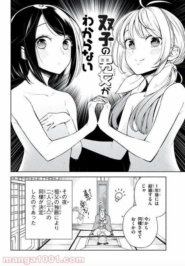 双子の男女がわからない - 第1話 - Page 36