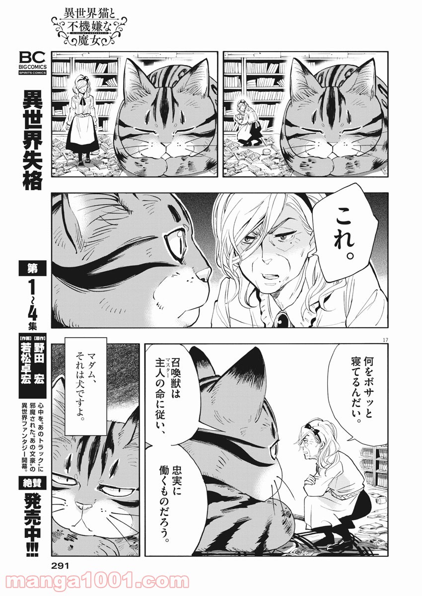 異世界猫と不機嫌な魔女 - 第1話 - Page 17